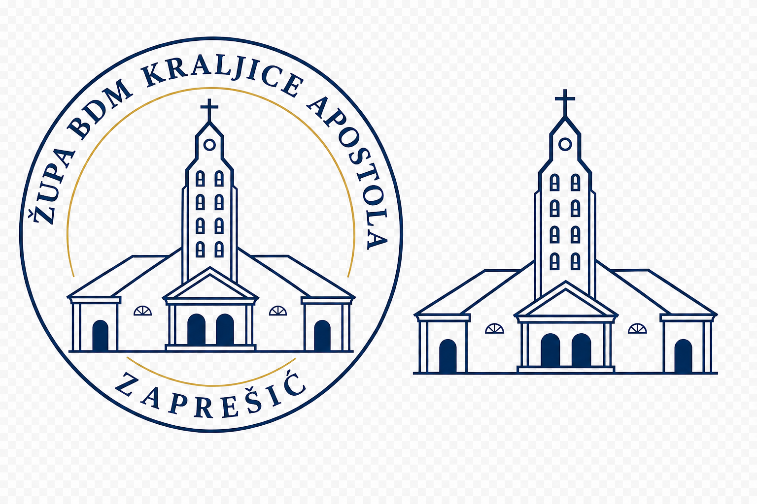 Logo Župe BDM Kraljice apostola u Zaprešiću